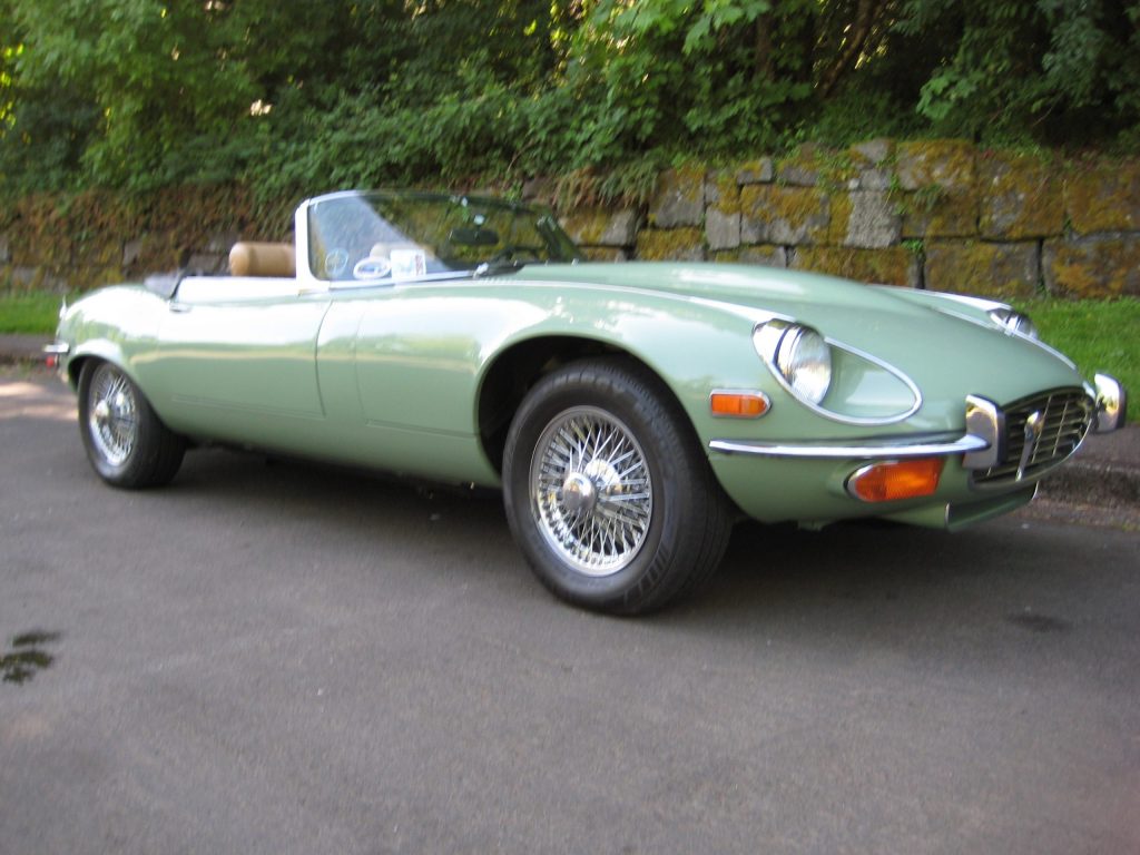 Alfred Nuttall's 1972 Jaguar XKE